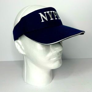 NYPD New York Police Department Adjustable Velcro Closure Souvenir Sun Visor Hat